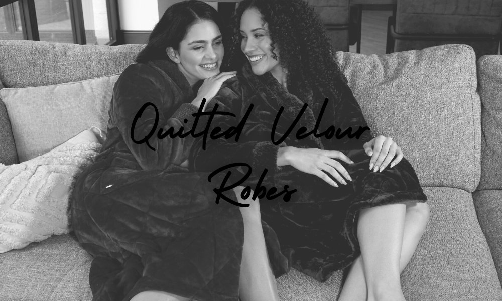 Introducing Our Most Luxurious Robe Yet: The Quilted Velour Robe - Pretty You London
