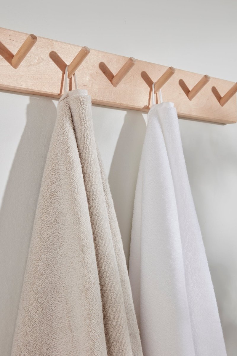 Bamboo Bath Sheet in Light Grey - Bath Towels