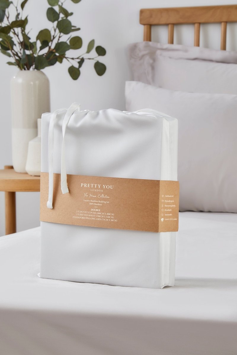 Bamboo Bedding Set in Cloud White - Bedding