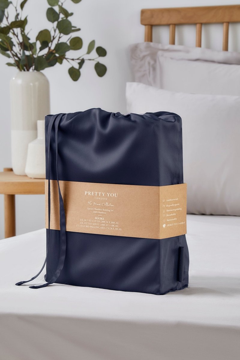 Bamboo Bedding Set in Midnight - Bedding