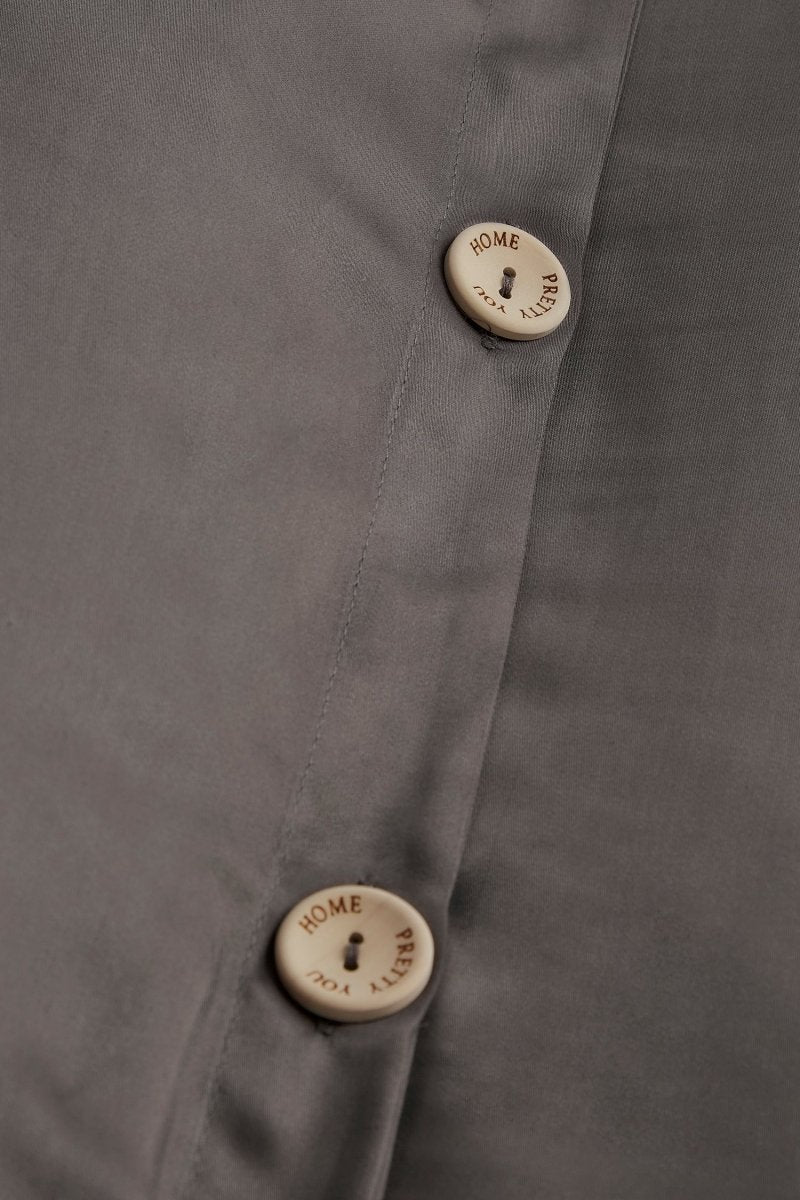 Bamboo Bedding Set in Smoke Grey - Bedding
