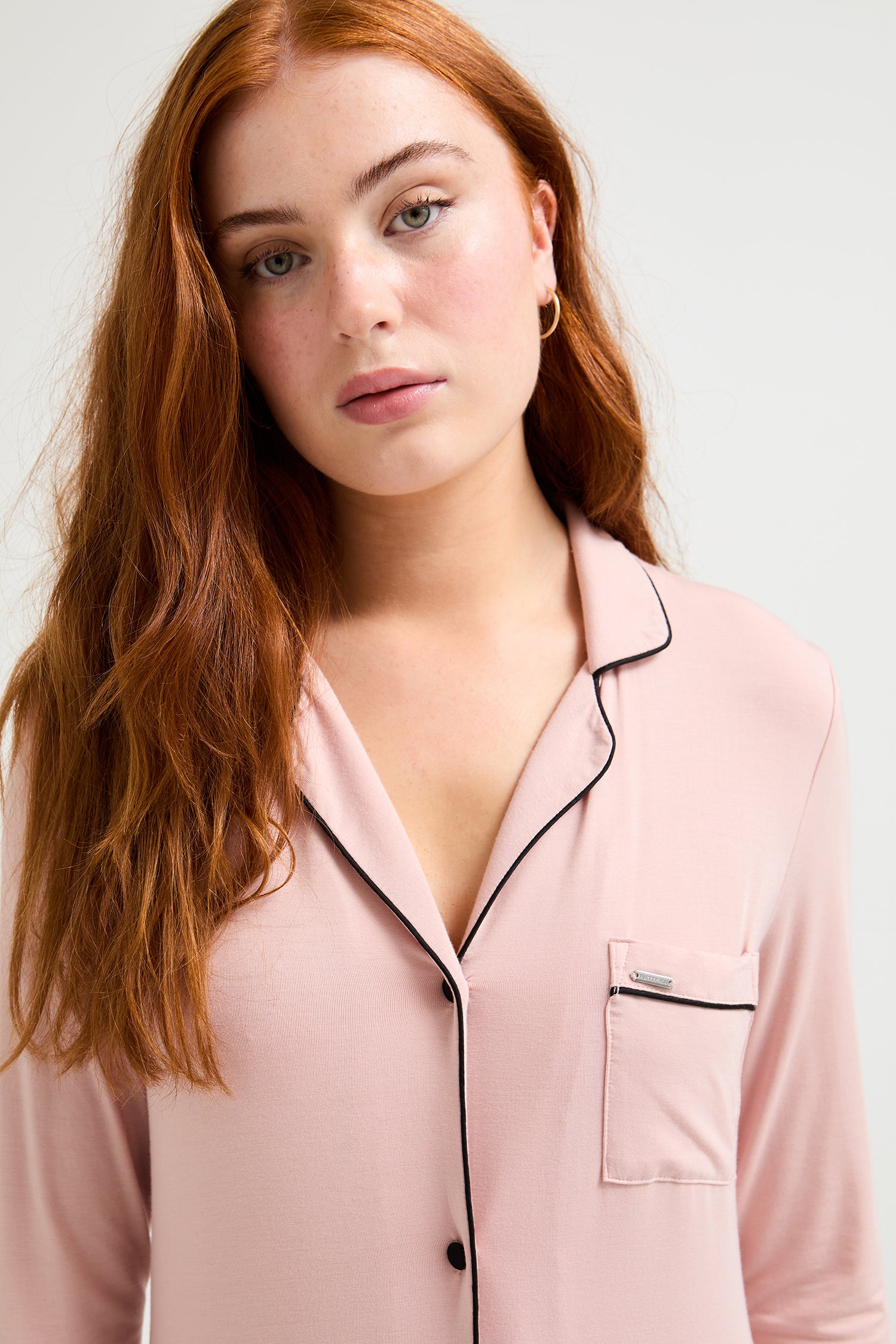 Bamboo Nightshirt in Pink