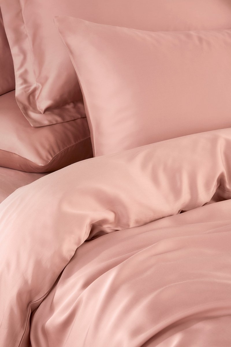 Bamboo Housewife Pillowcases in Rose Pink - Pillowcases & Shams