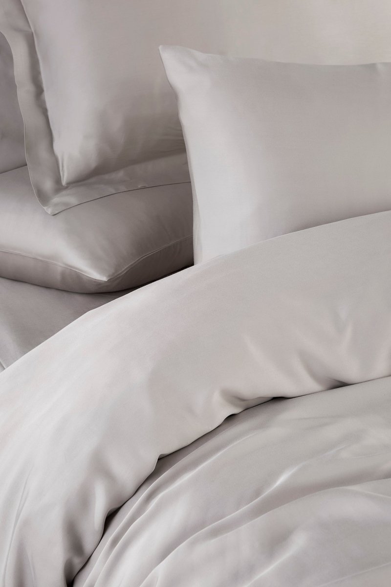 Bamboo Housewife Pillowcases in Silver Grey - Pillowcases & Shams
