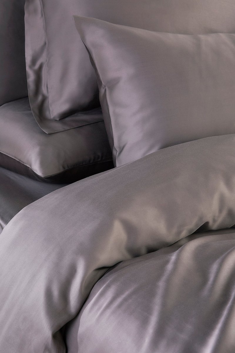 Bamboo Housewife Pillowcases in Smoke Grey - Pillowcases & Shams
