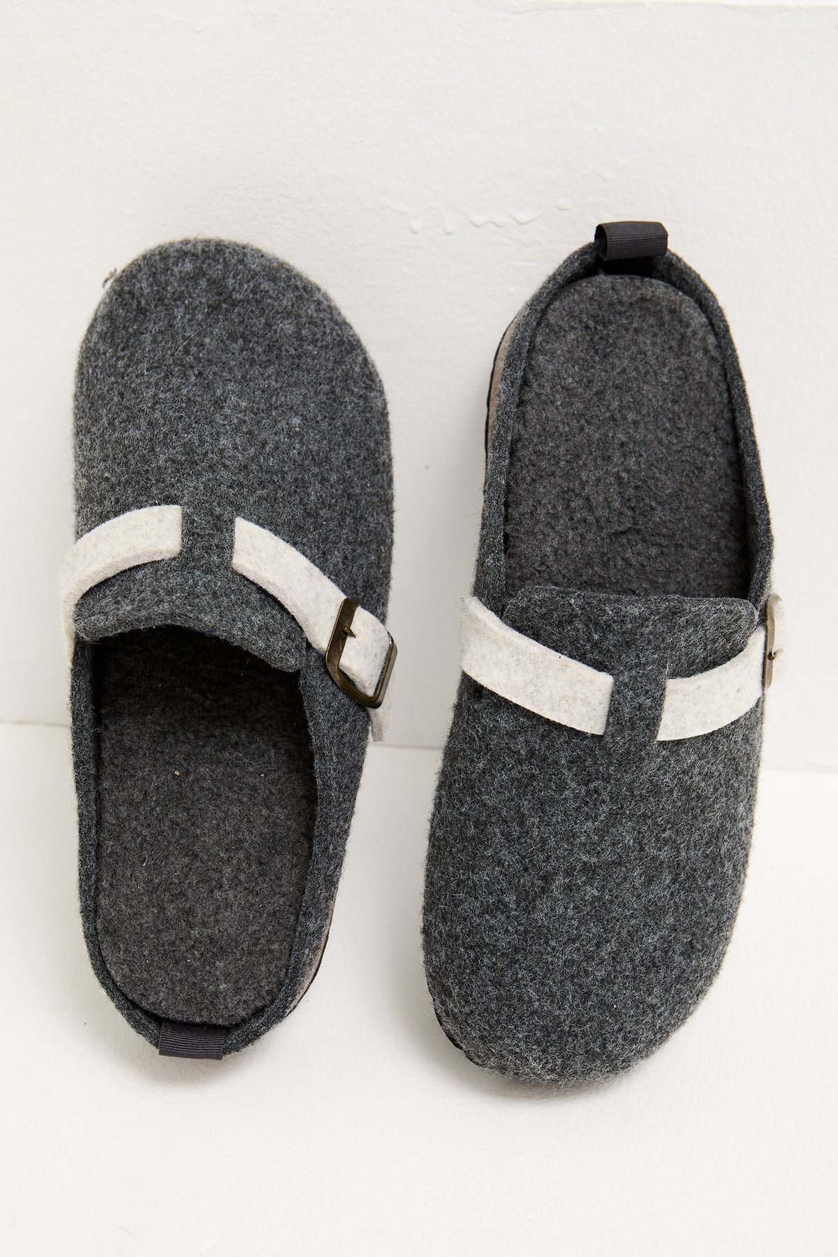 Jordan Mule Slippers in Charcoal - Sleepwear & Loungewear