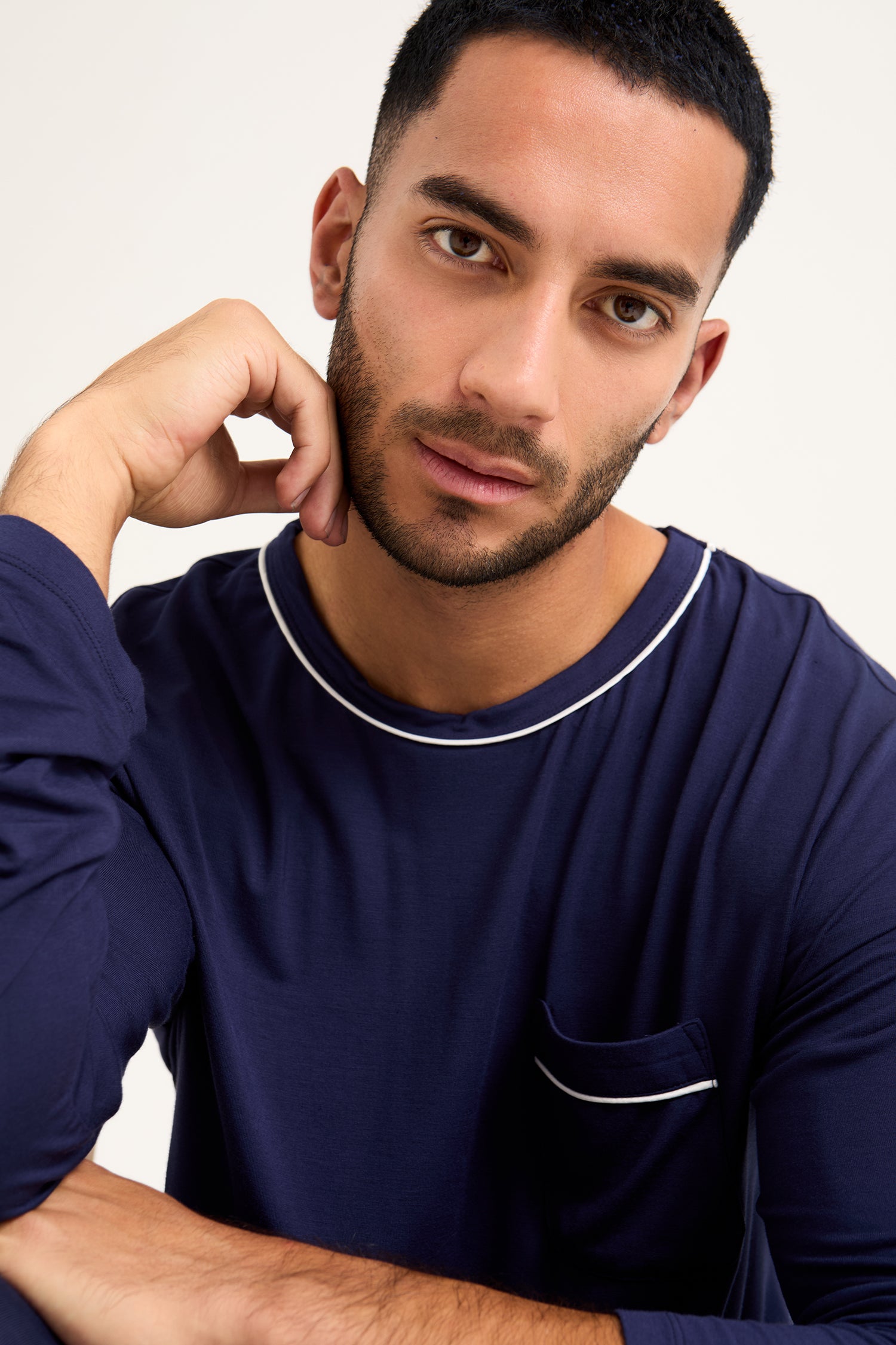 Mister You Bamboo Pyjama Set in Midnight