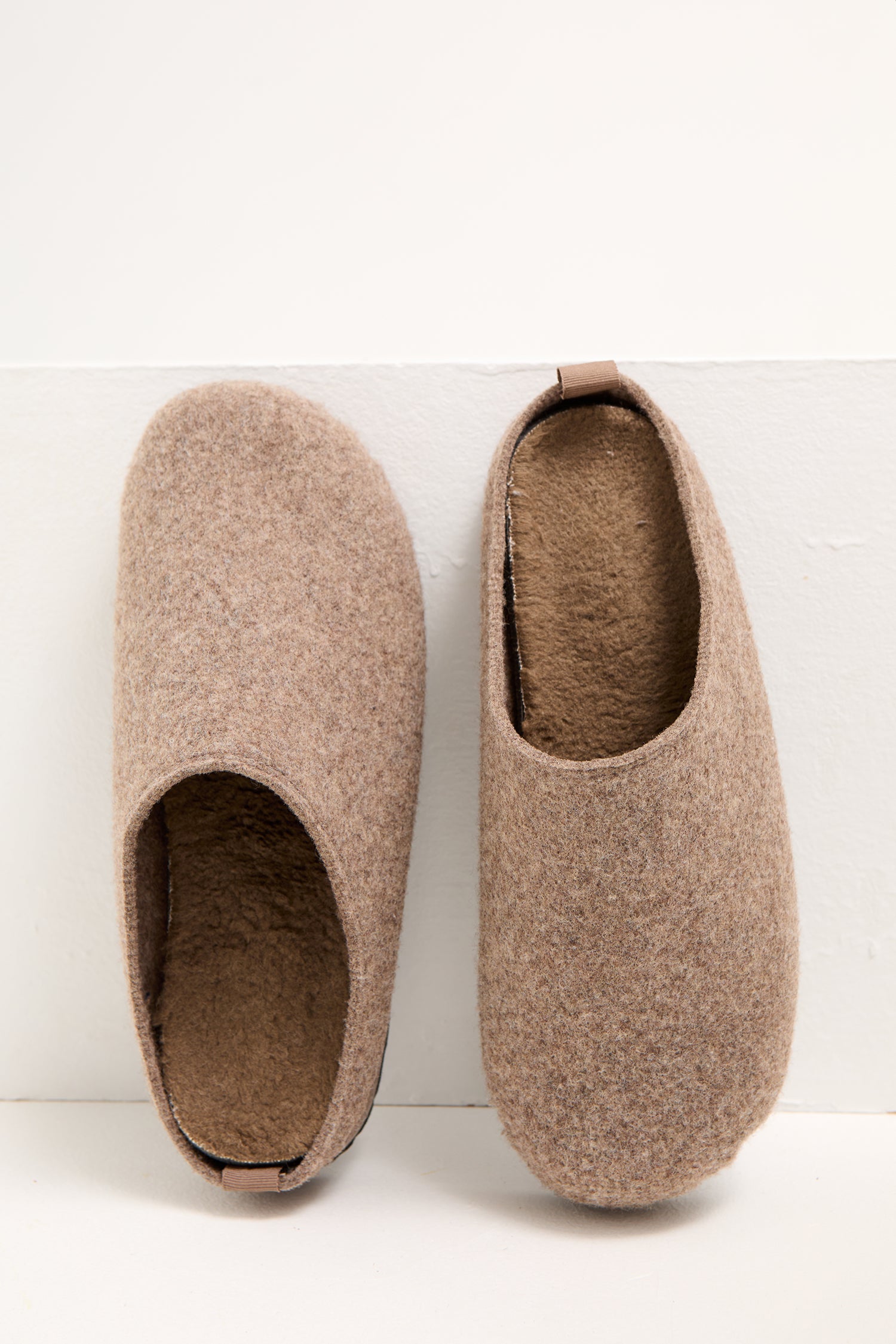 Mister You Jamie Mule Slippers in Mink - Pajamas