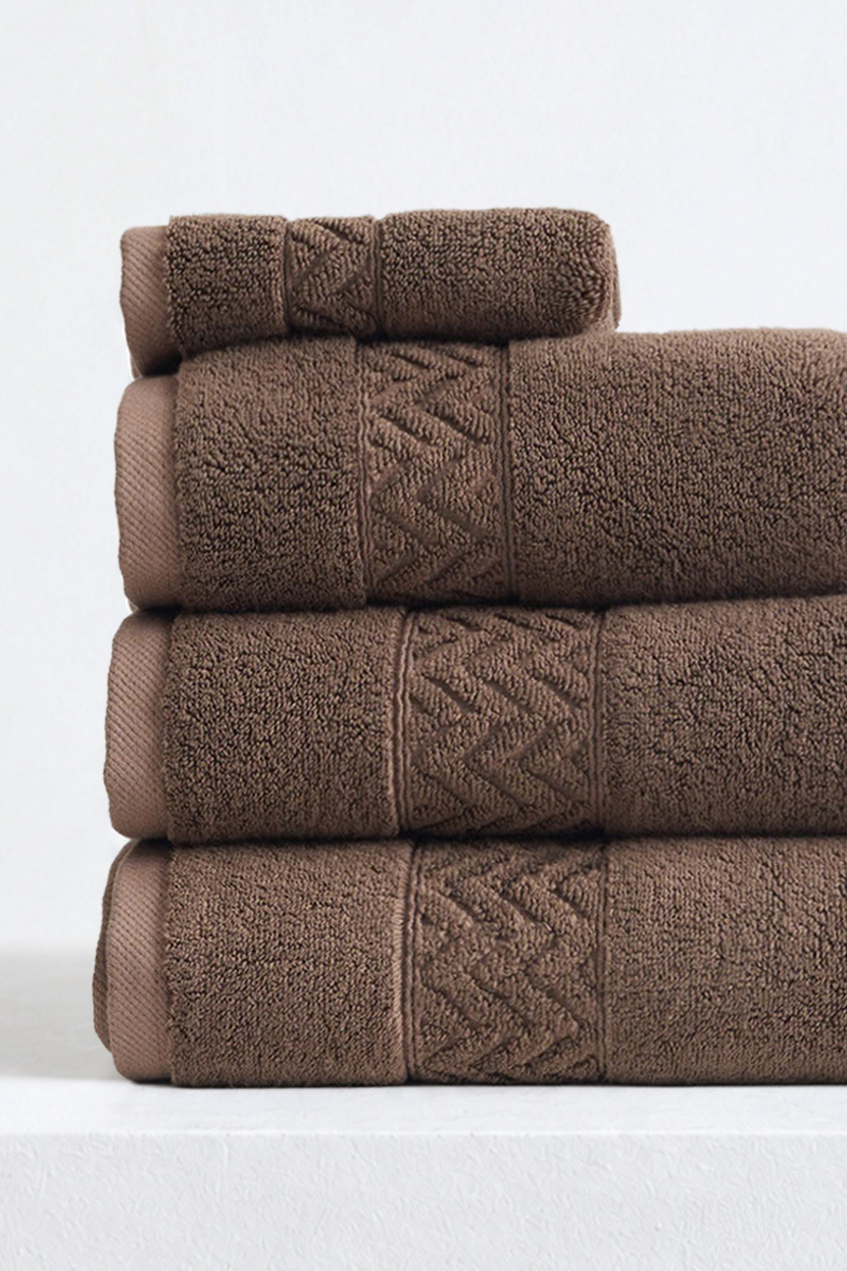 Bamboo Face Cloth In Mocha