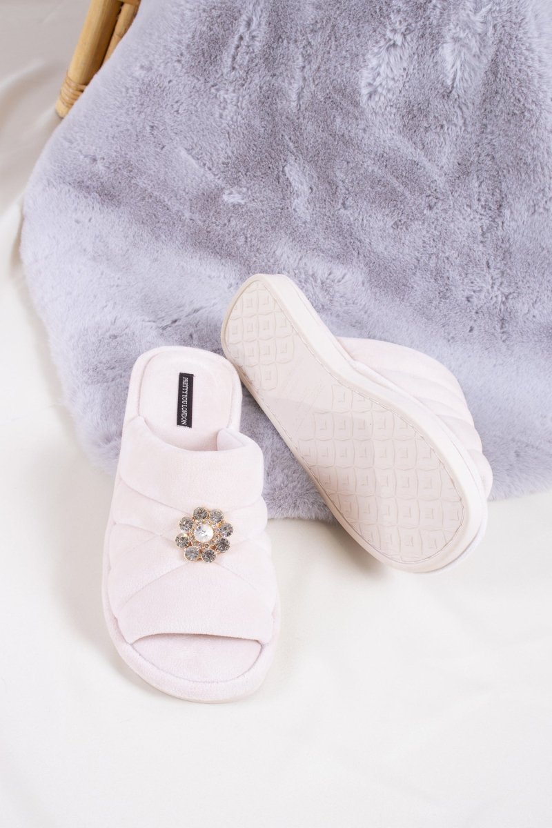 Faye Slippers in Powder Puff - Slippers
