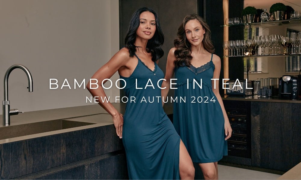 Introducing the New Deep Teal in the Bamboo Lace Collection - Pretty You London