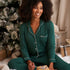 Bamboo Pyjama Set in Green