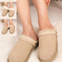 Hallie Sheepskin Multiway Slippers in Beige