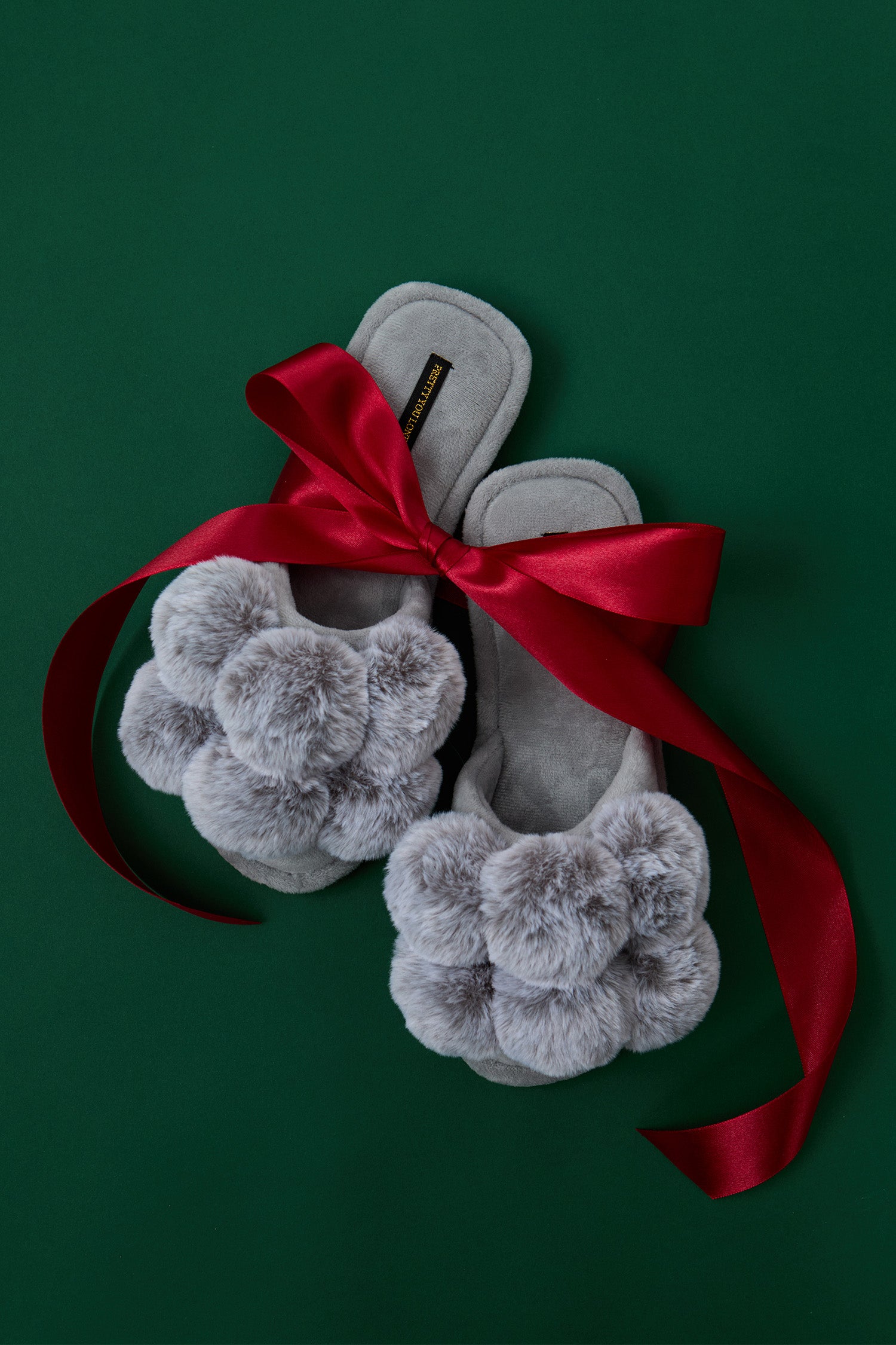 Dolly Slippers in Grey