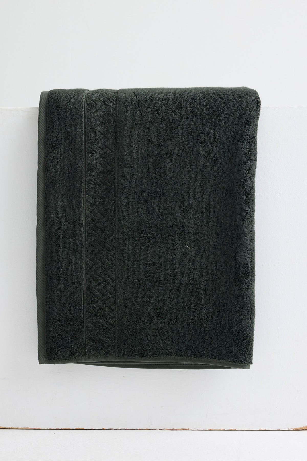 Bamboo Bath Sheet In Olive