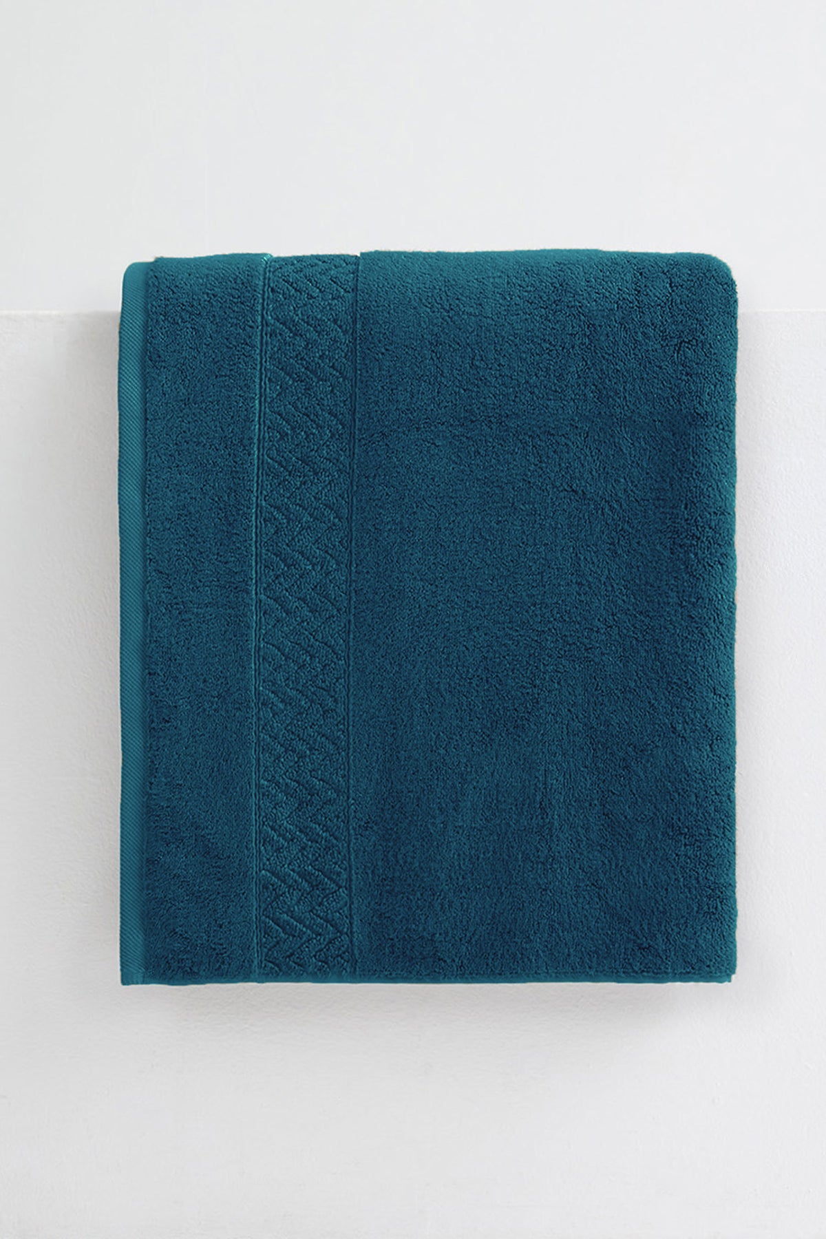 Bamboo Bath Sheet In Teal