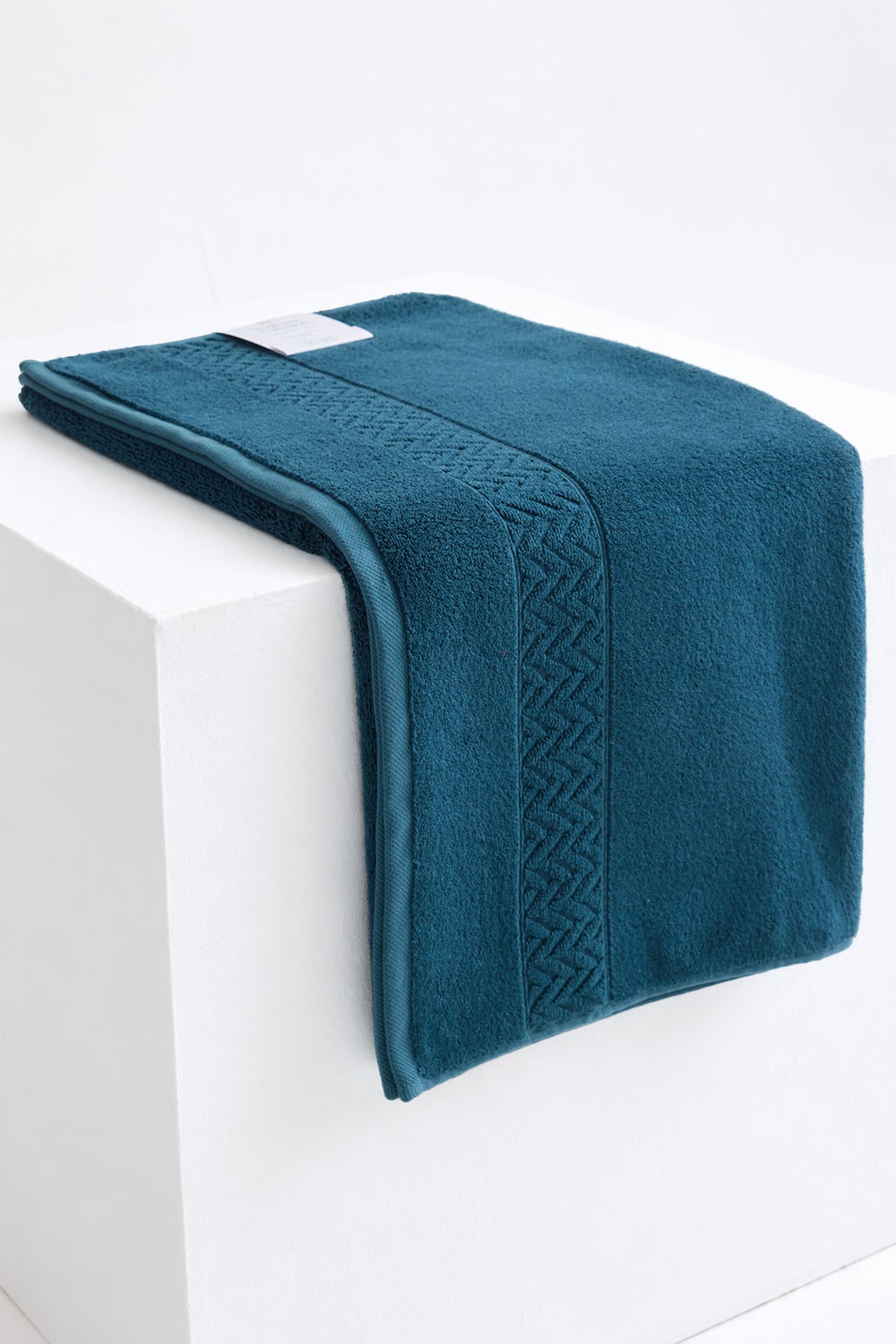 Bamboo Bath Sheet in Teal