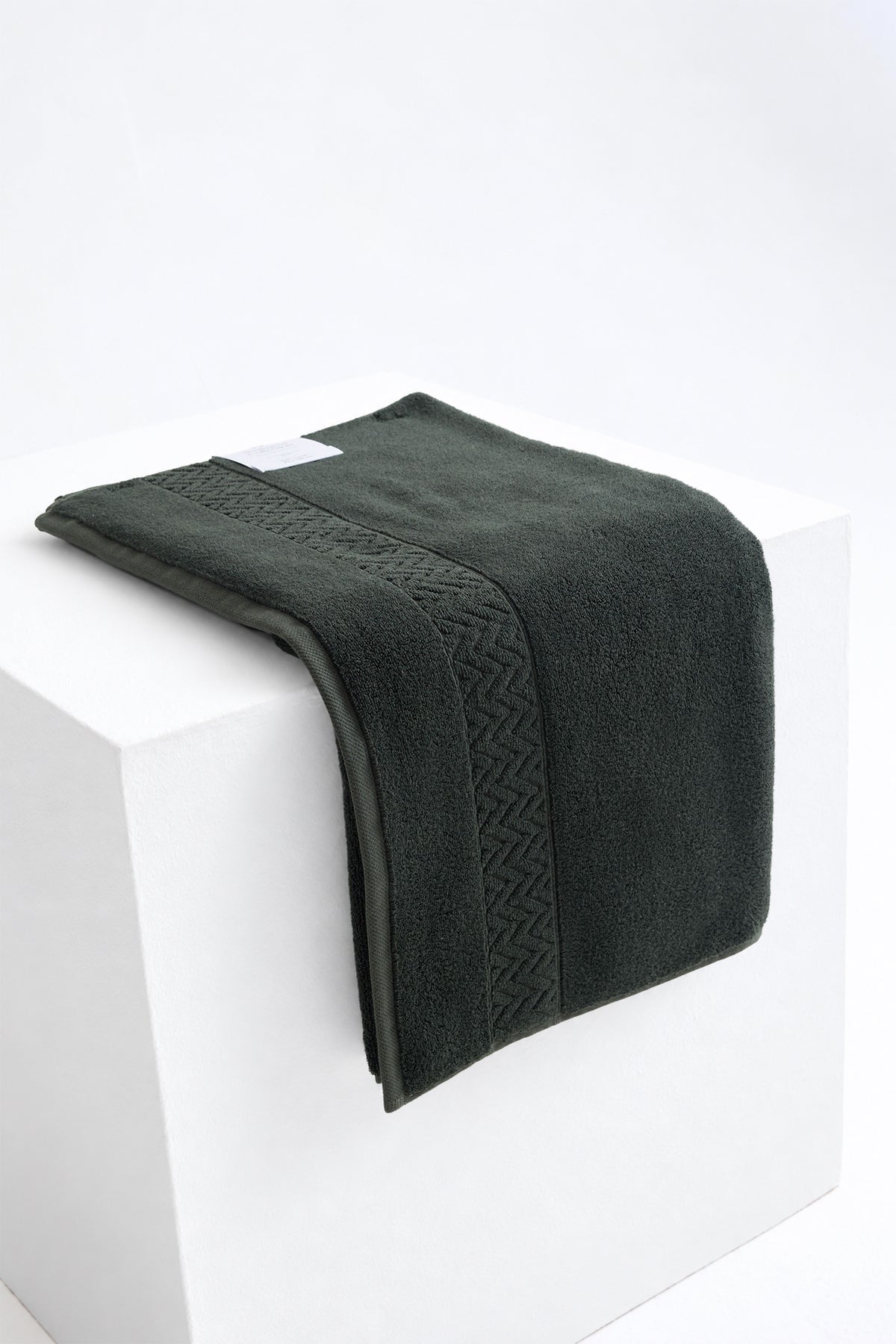 Bamboo Bath Towel In Olive