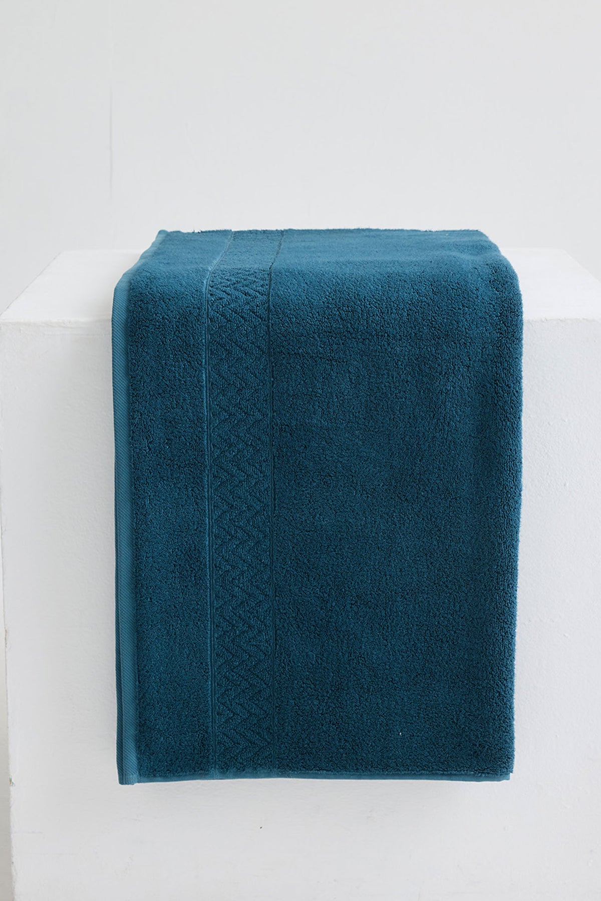 Bamboo Bath Towel In Teal