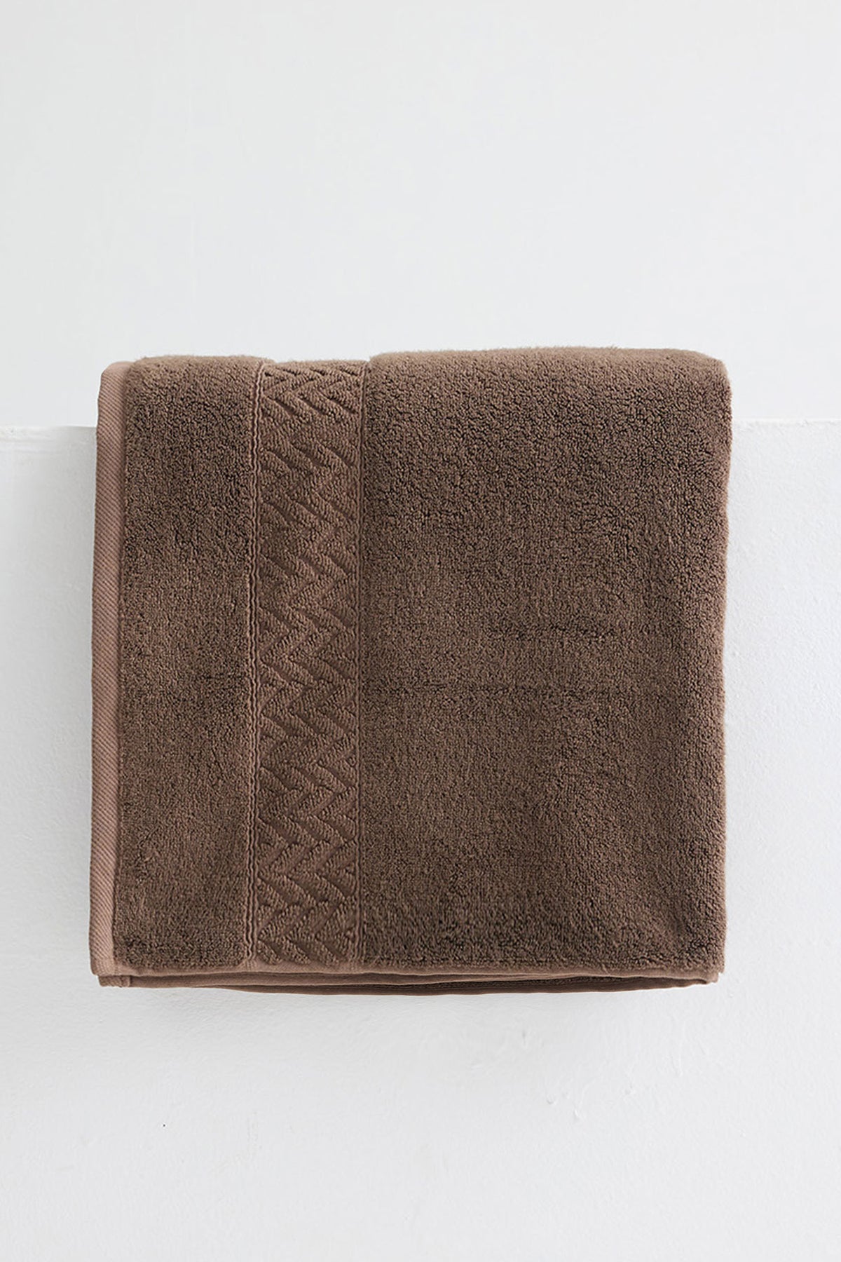 Bamboo Bath Towel In Mocha