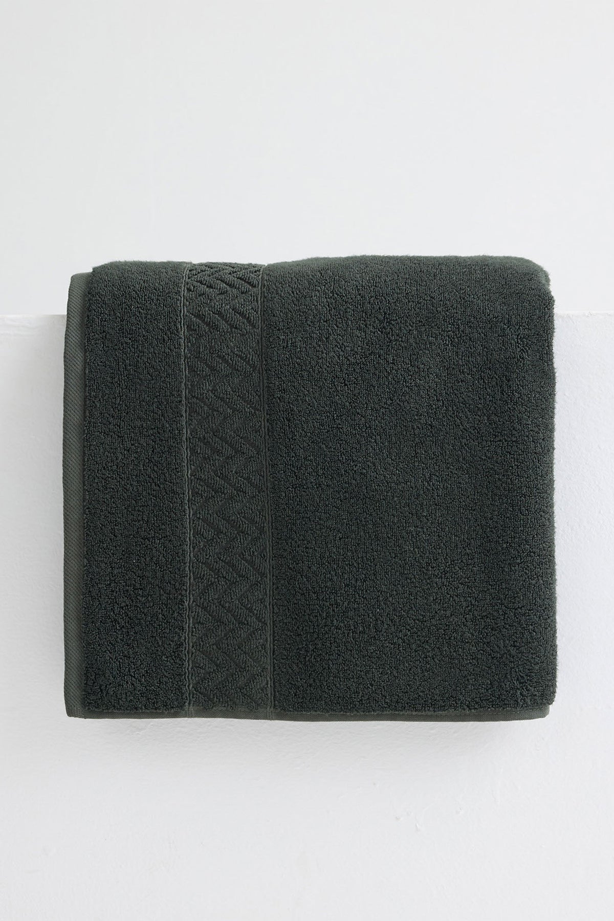 Bamboo Bath Towel In Olive