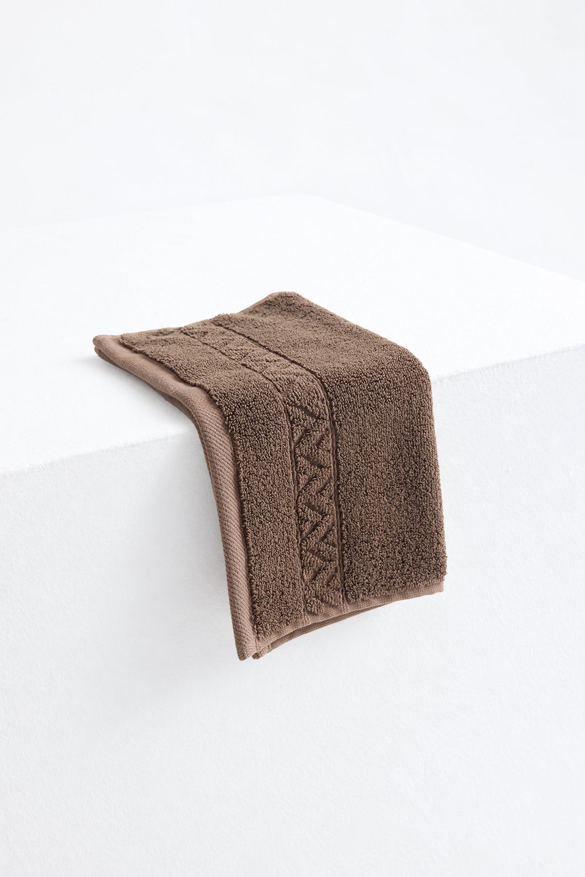 Bamboo Face Cloth In Mocha