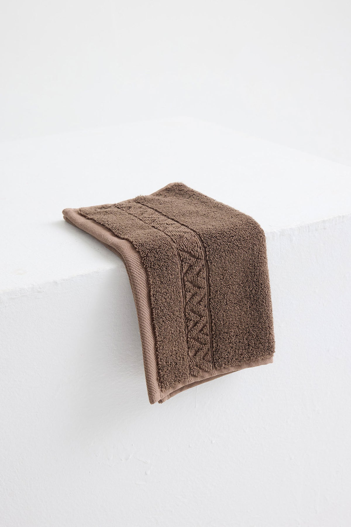 Bamboo Face Cloth In Mocha