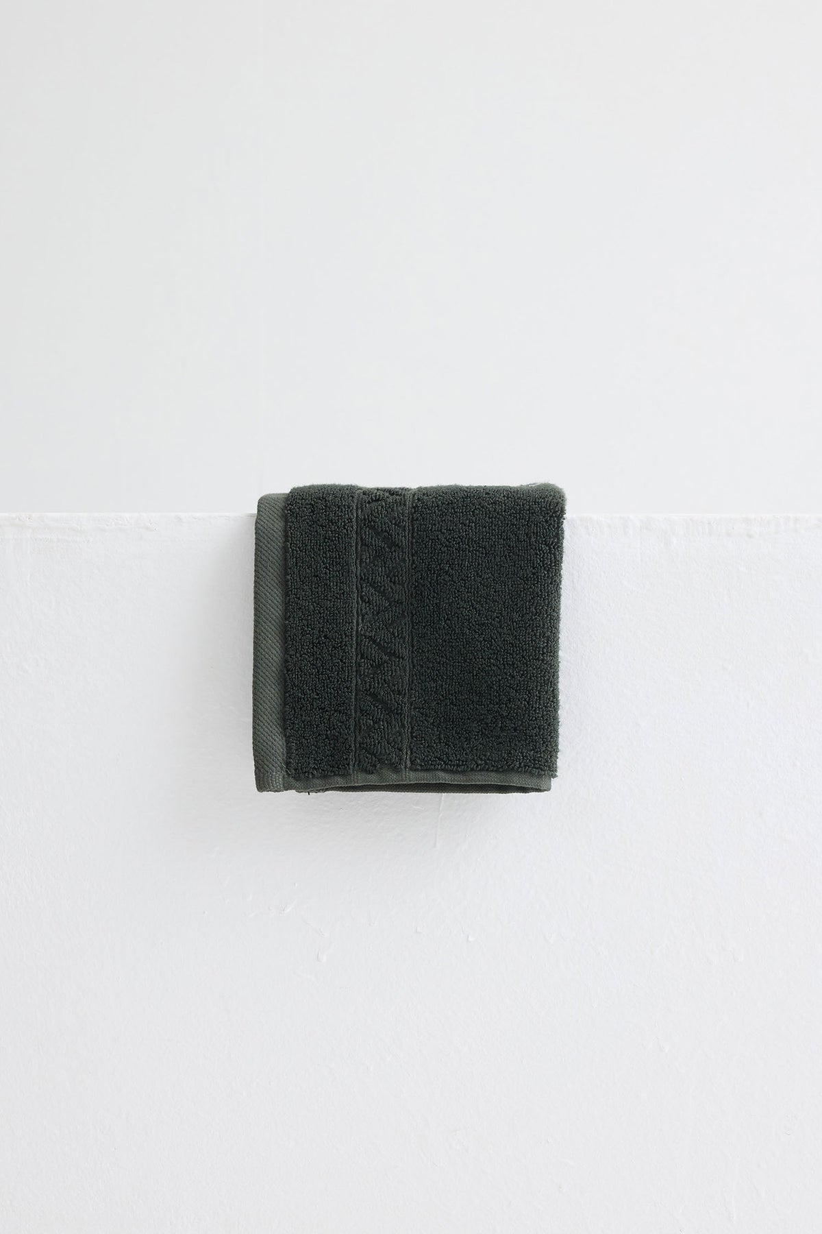 Bamboo Face Cloth In Olive