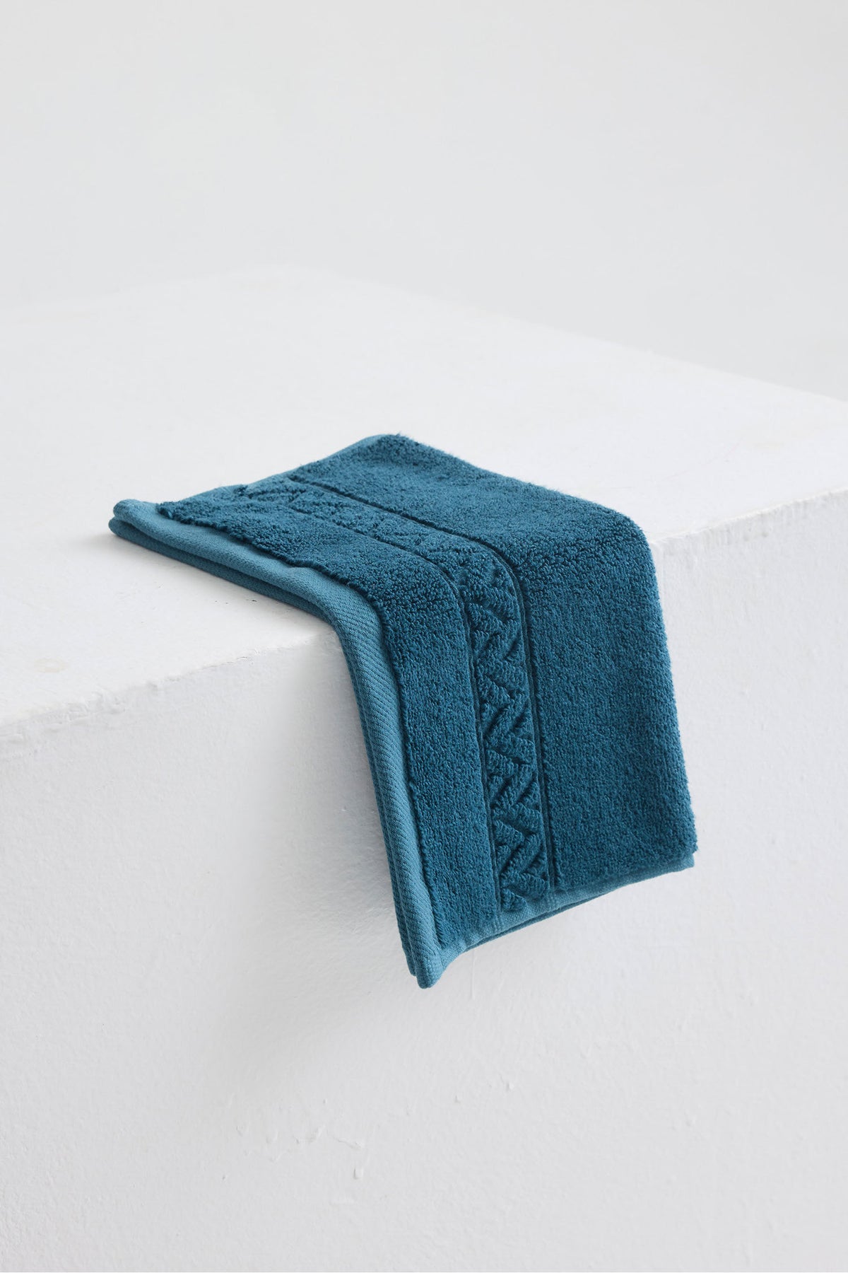 Bamboo Face Cloth In Teal