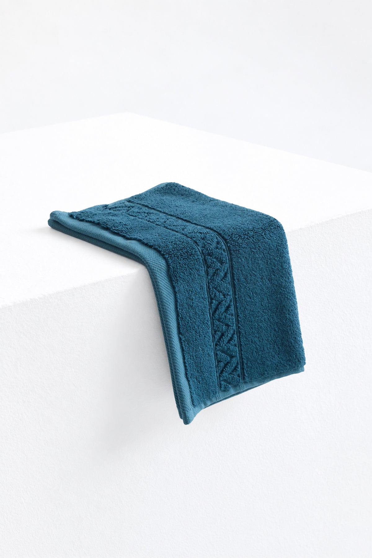 Bamboo Face Cloth In Teal