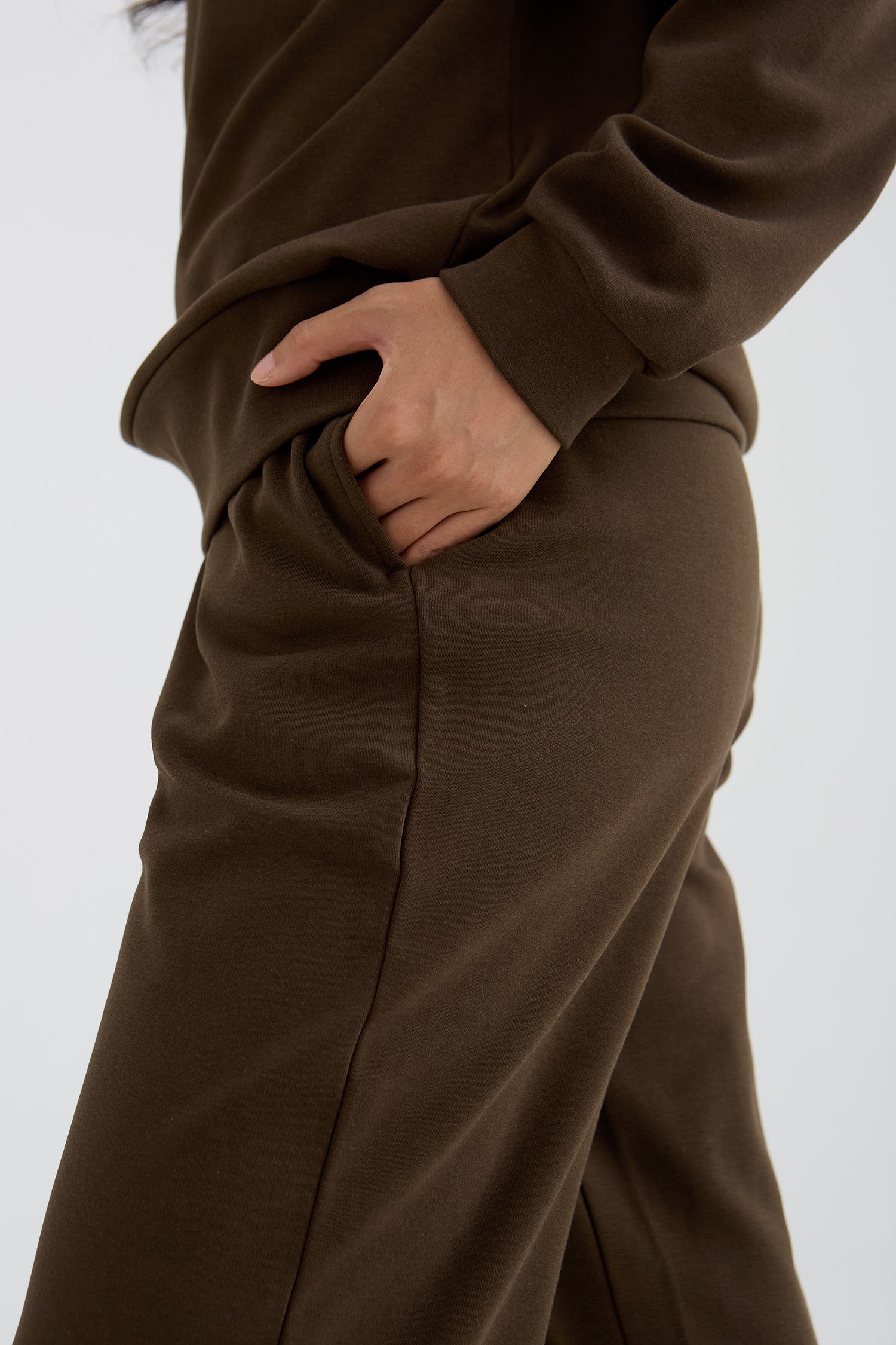 Bamboo Fleece Joggers In Slate