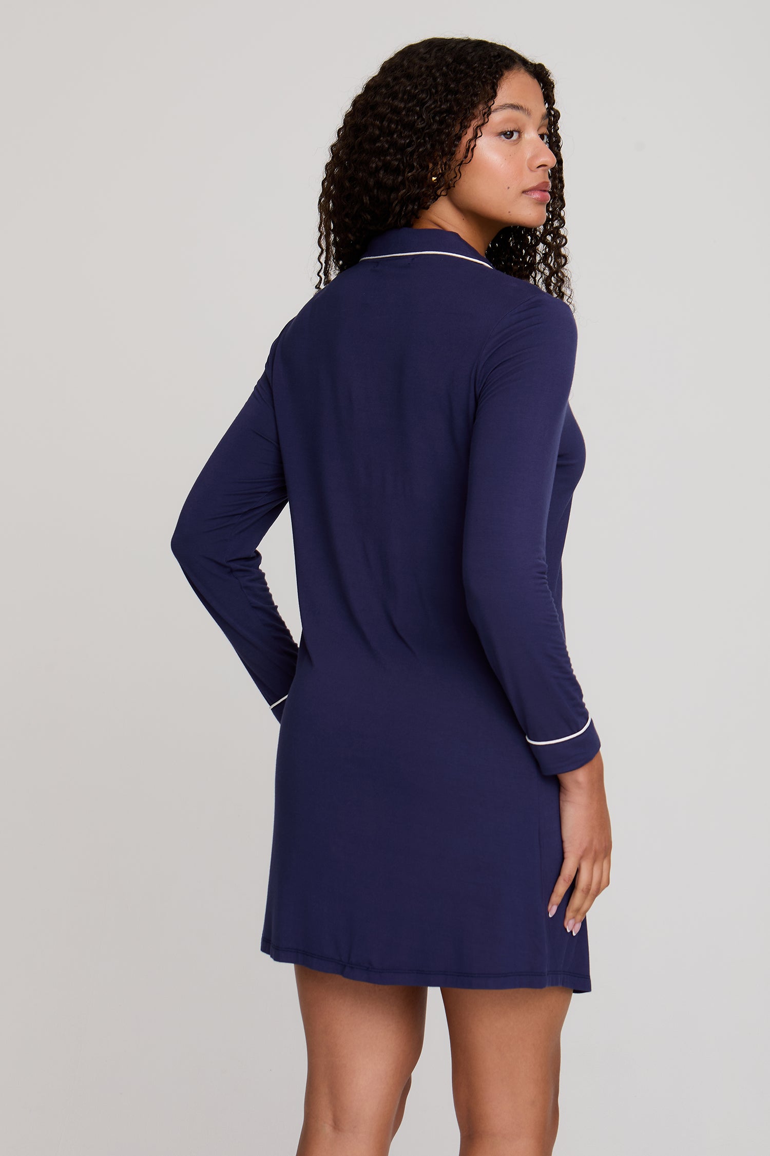 Bamboo Nightshirt in Midnight