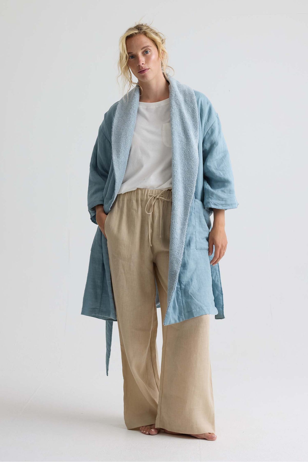 Relaxed Cotton T-Shirt In Coconut Milk