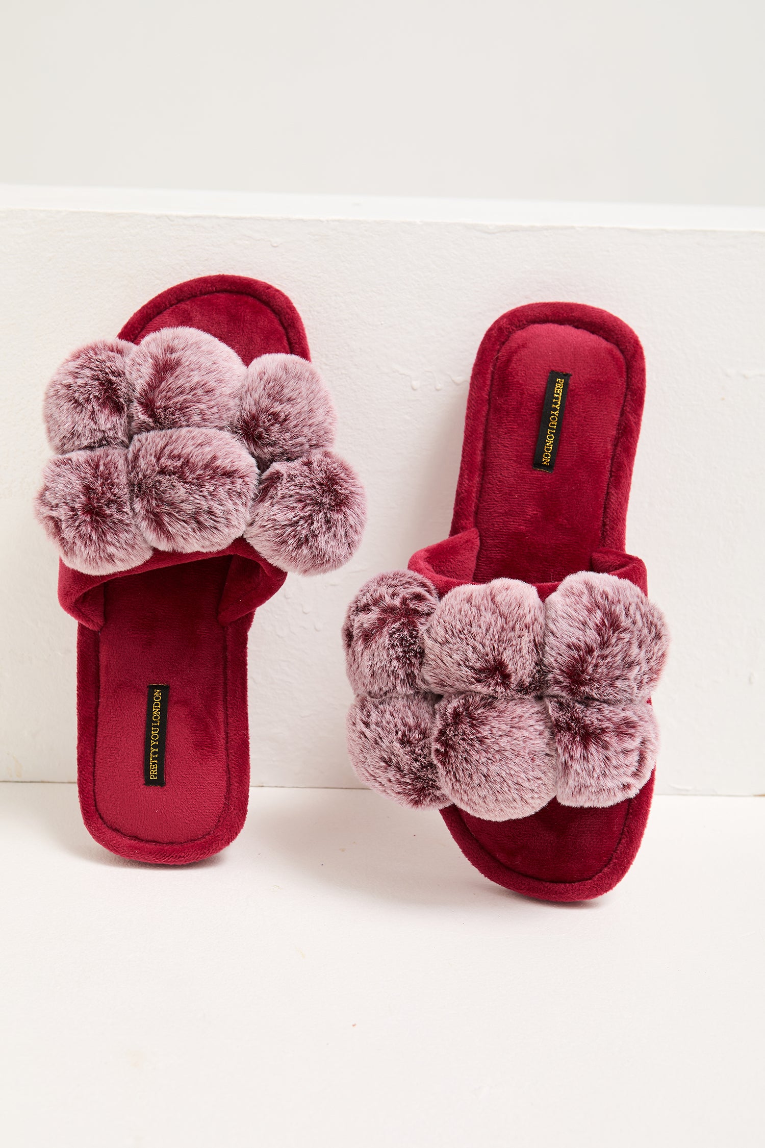 Dolly Slippers in Red