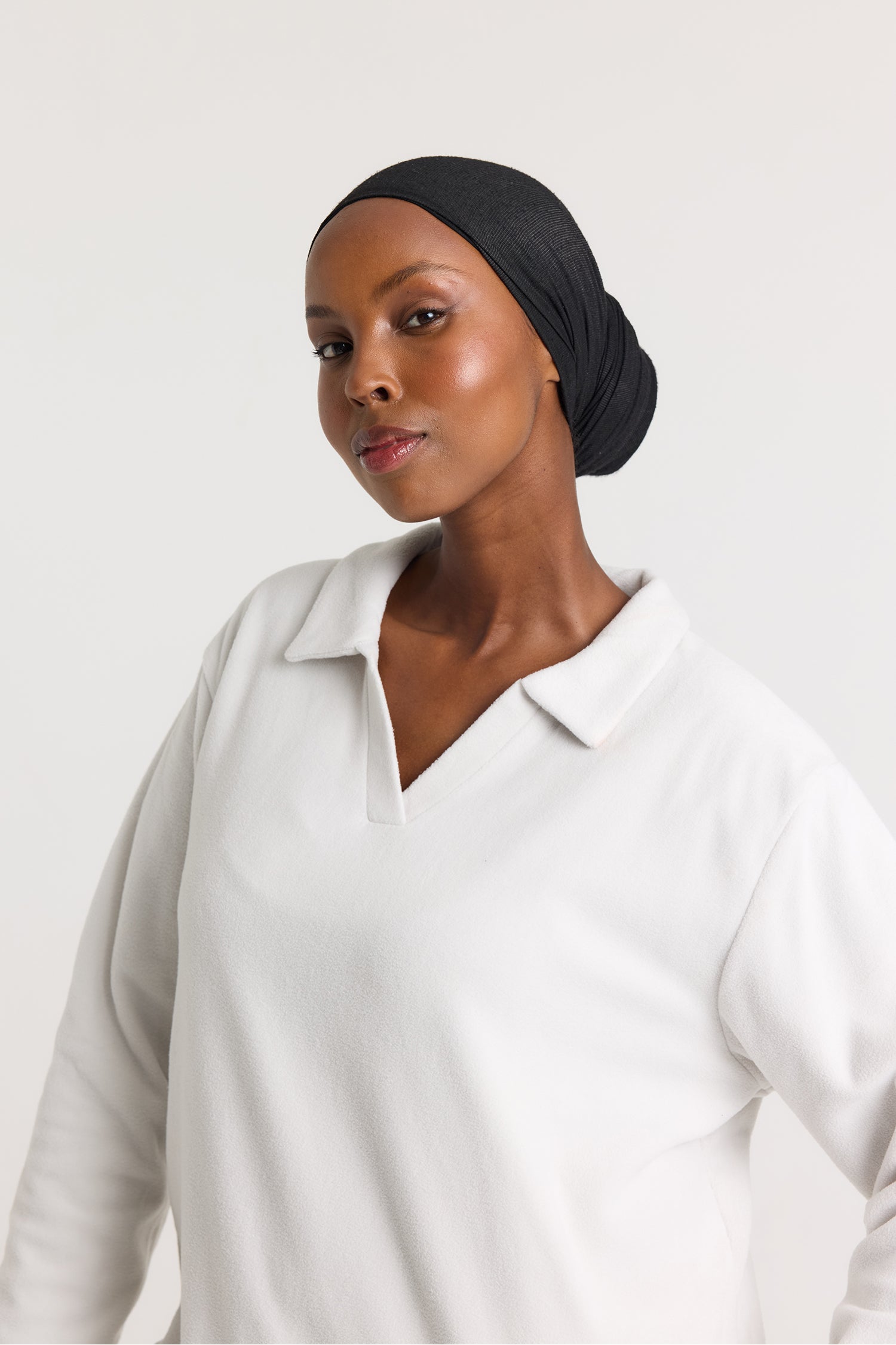 Fleece Lounge Set in Stone