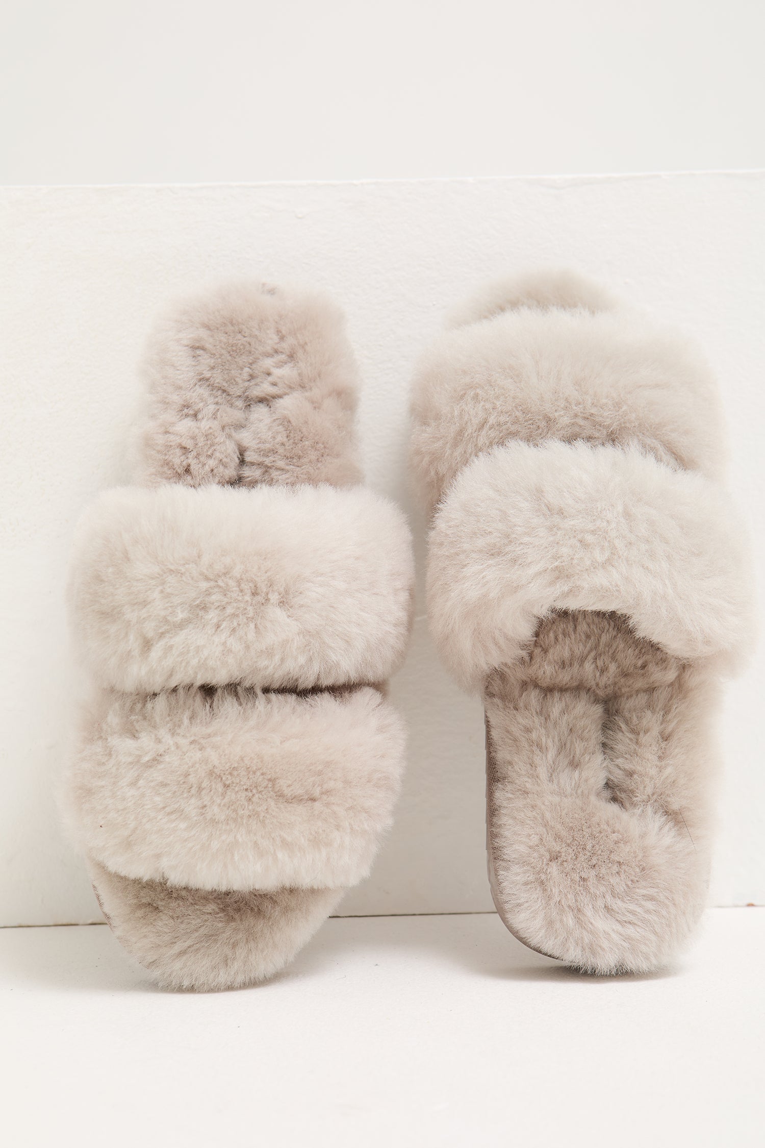 Jinx Slippers in Truffle