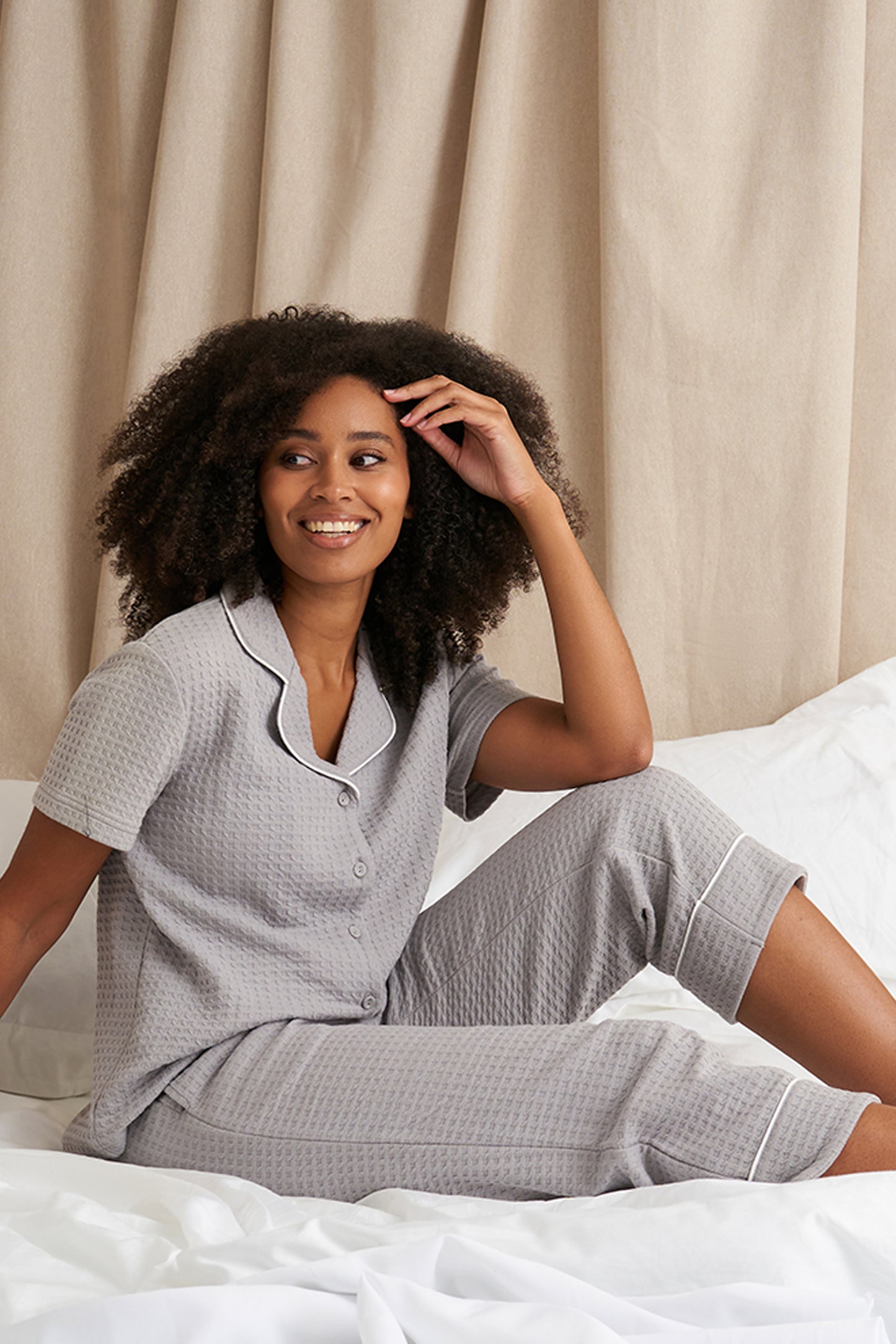 Esho Women Pajama Set Dot Print Long Sleeve Cotton Tops India | Ubuy