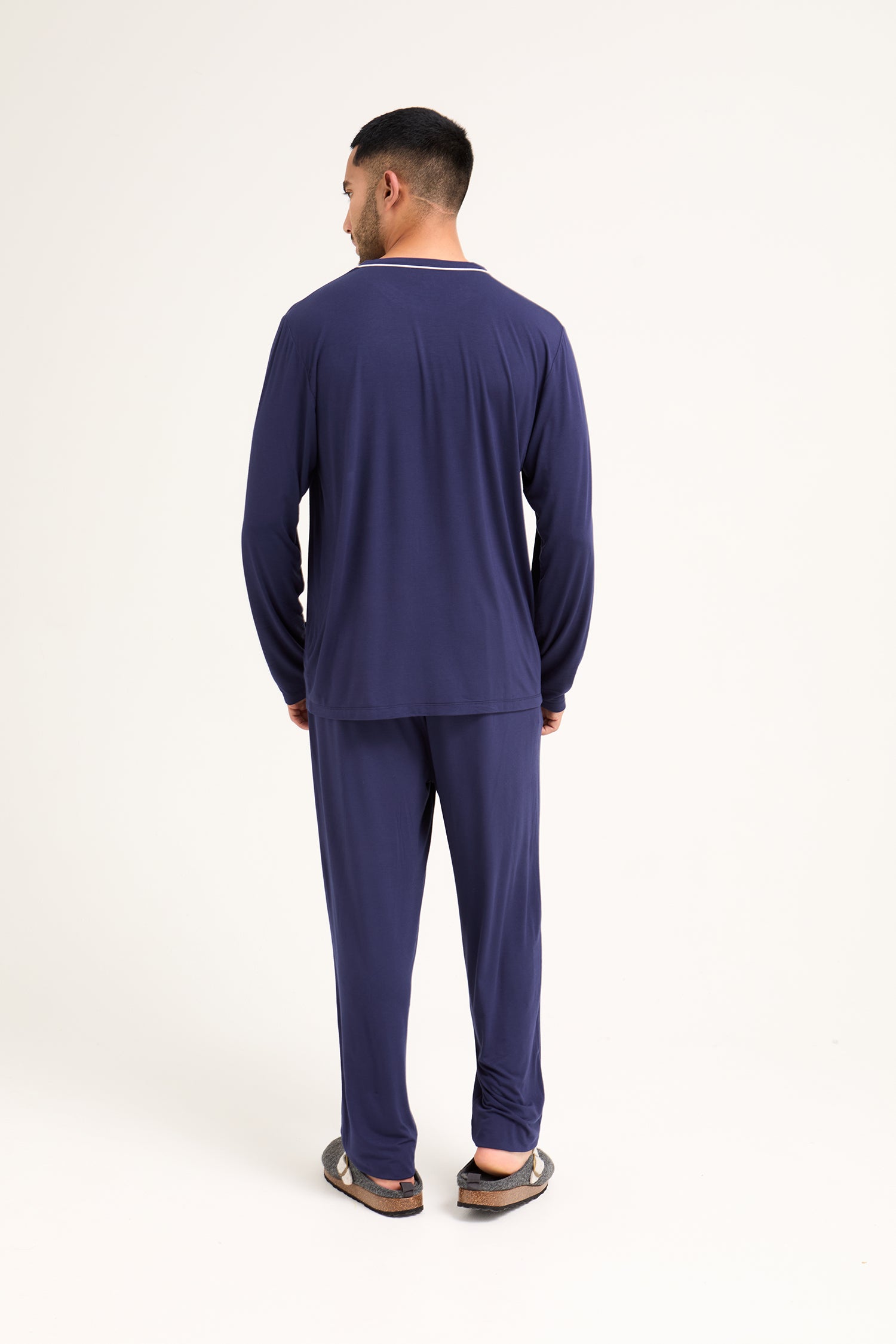 Mister You Bamboo Pyjama Set in Midnight