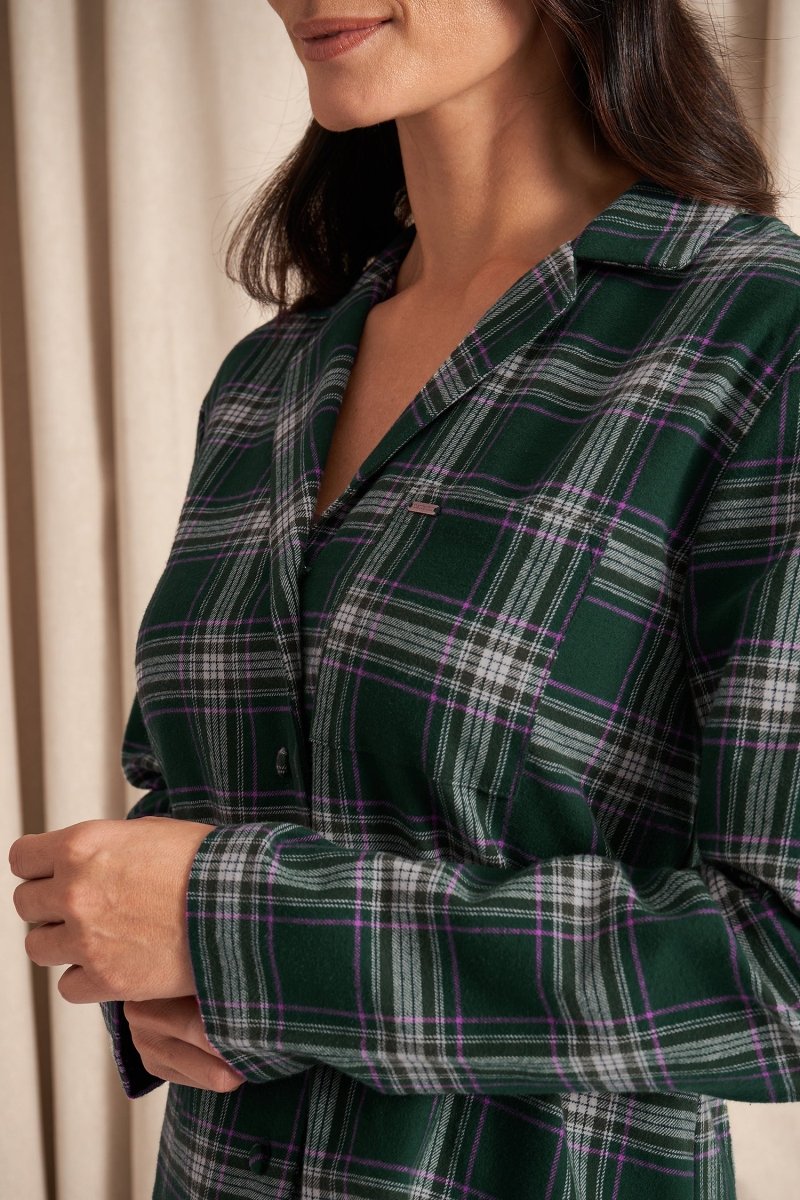 Blue Plaid Woman’s Pyjamas