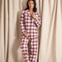 Plaid Pyjama Set in Stone