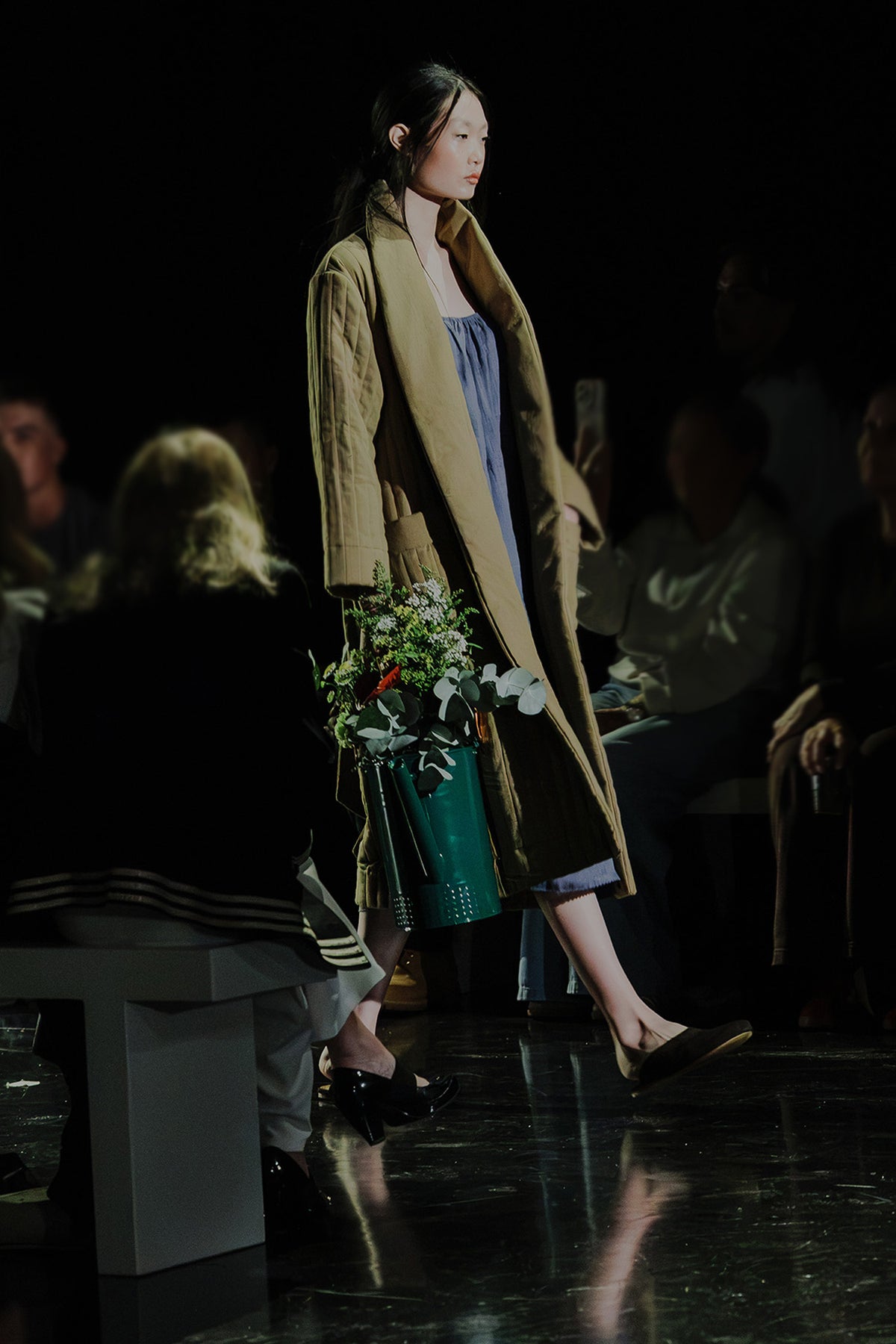 Quilted Cotton Robe In Overland Trek