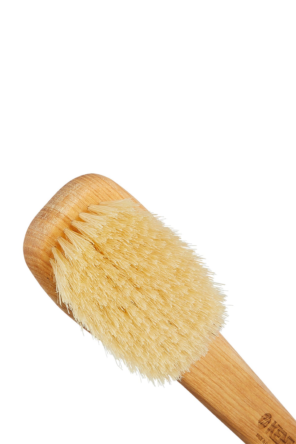 Natural Bristle Long Handle Bath Brush