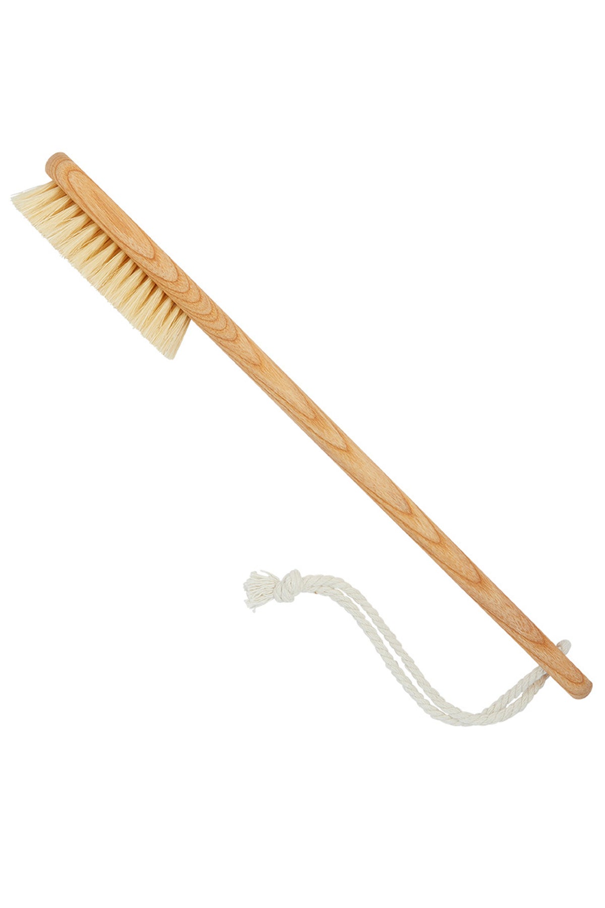 Natural Bristle Long Handle Bath Brush