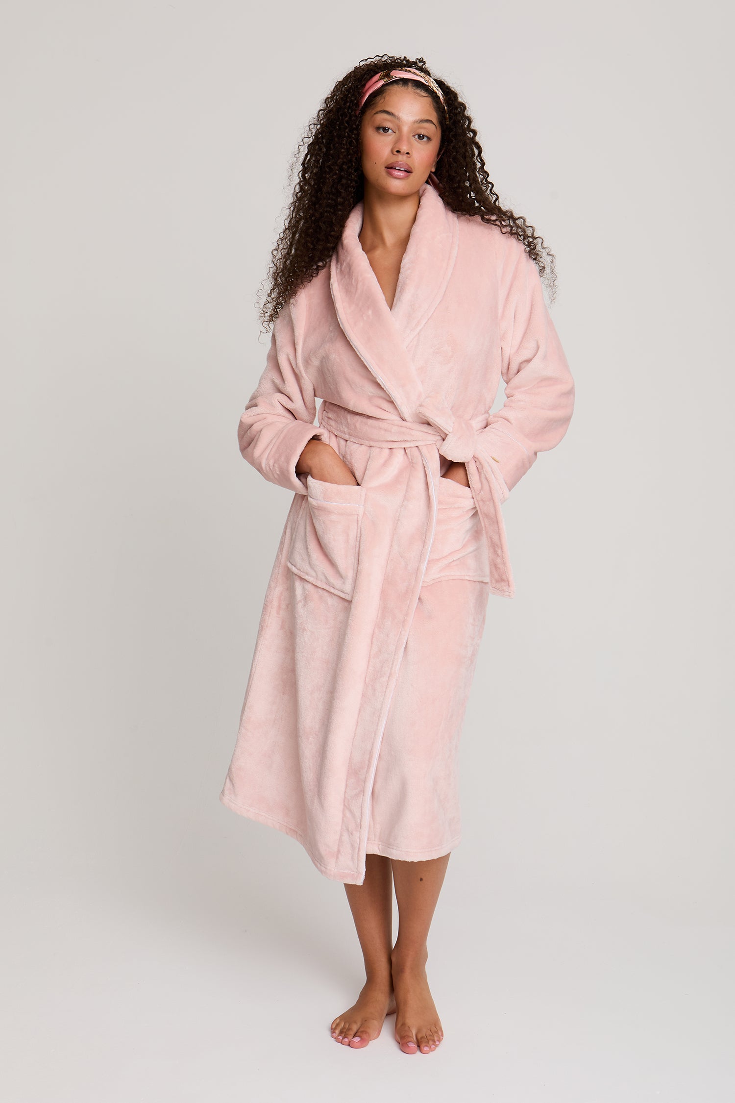 Super Plush Robe in Pink