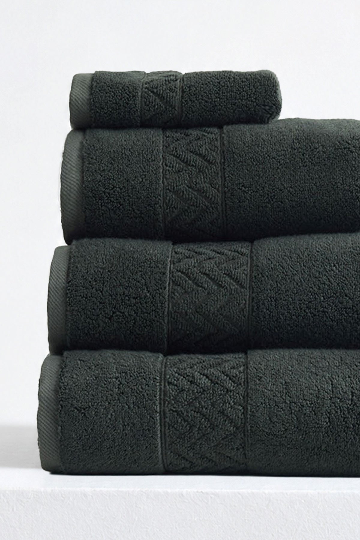 Bamboo Face Cloth In Olive