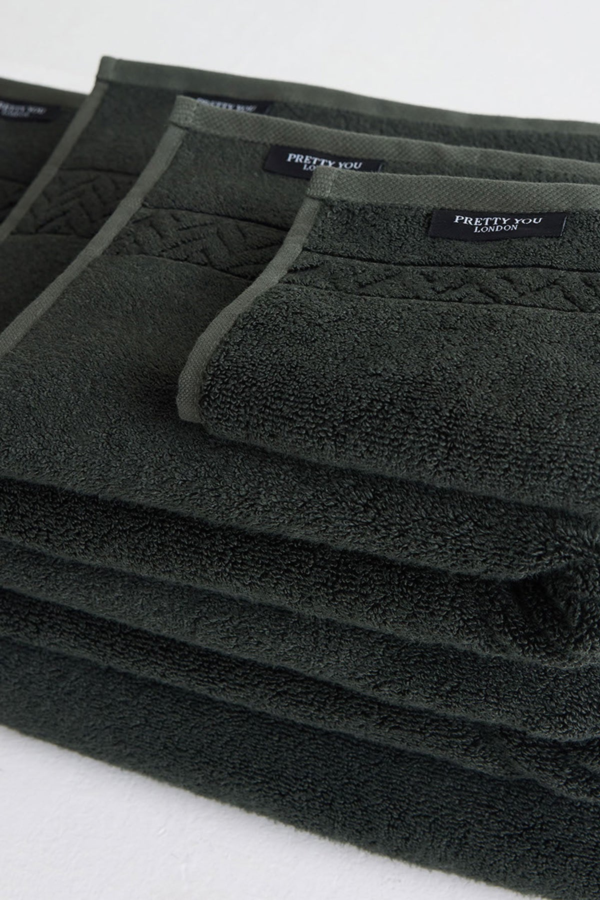 Bamboo Face Cloth In Olive