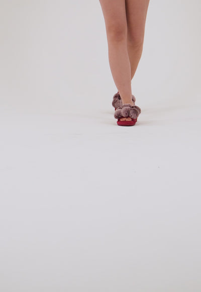 Dolly Slippers in Red - Slippers