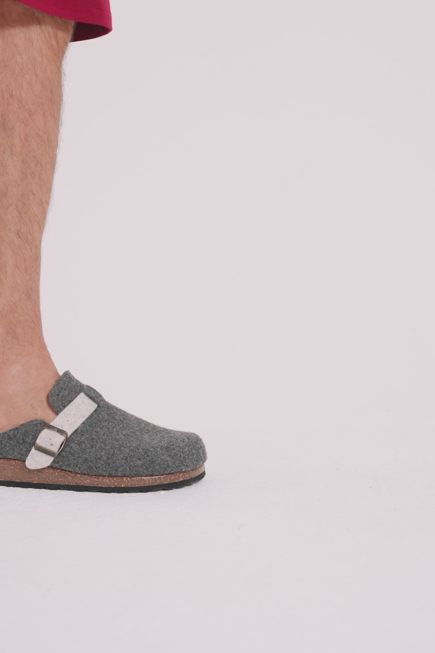 Mister You Jordan Mule Slippers in Charcoal - Sleepwear & Loungewear
