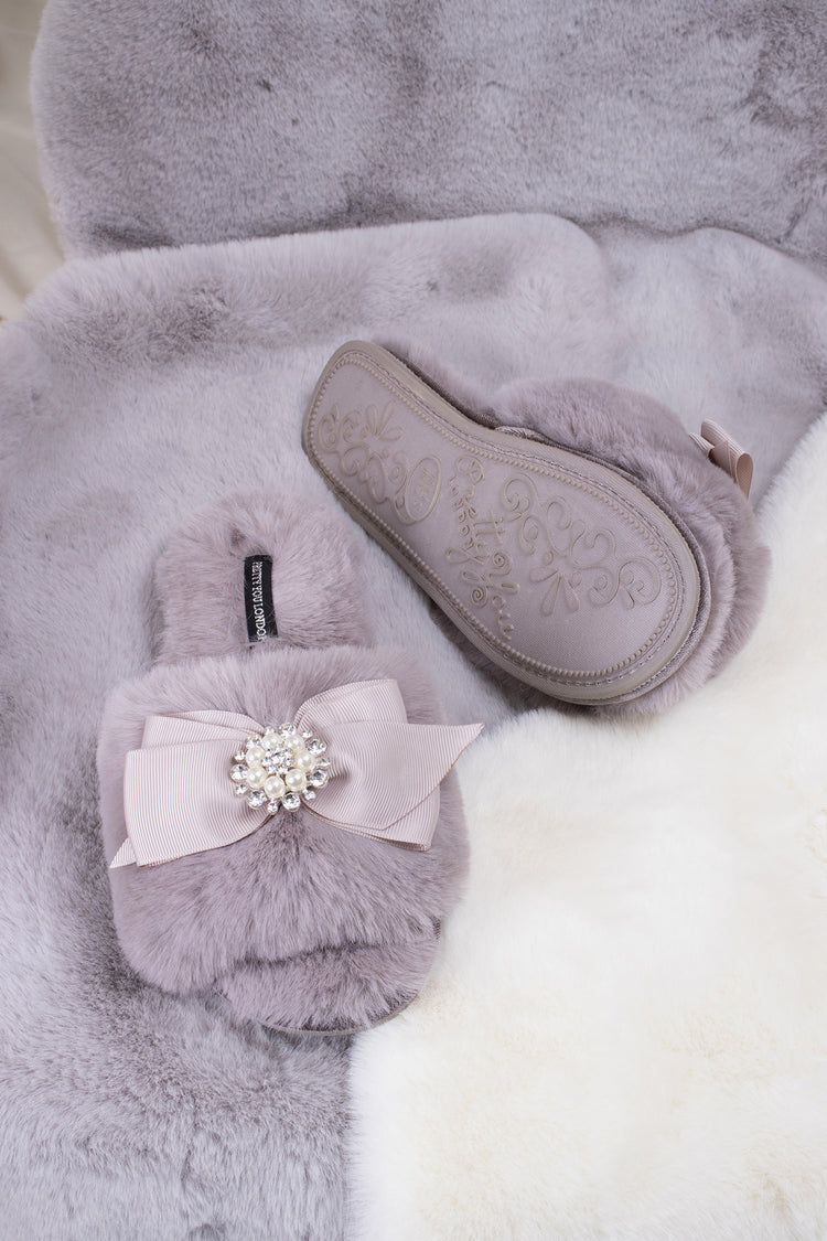 Pretty You Anya Embellished Slider Slippers main image 0