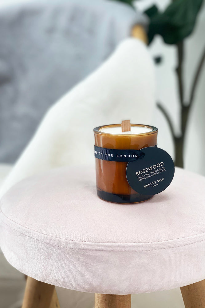 
            
                Load image into Gallery viewer, Luxury Vegan Soy Candle in Rosewood
            
        